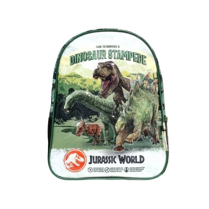 Mochila Jurassic World Dinosaurios 12 Jardín