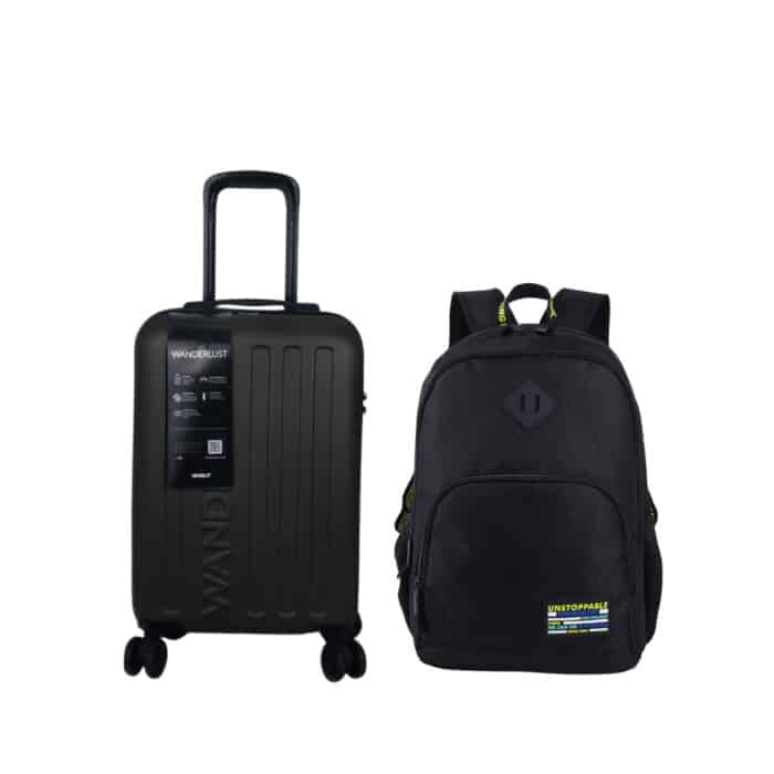 Combo Wanderlust Valija Carry On + Mochila